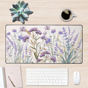 Citation de prairie de fleurs sauvages violettes à