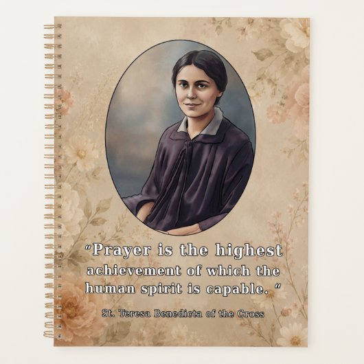 Citation de prière de Ste. Thérèse-Bénédicte de la (Devant)