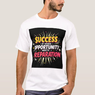 Citation de réussite motivationnelle pour t-shirts