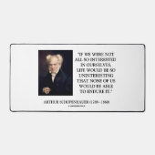 Citation de Schopenhauer : Tous si intéressés par (Recto)