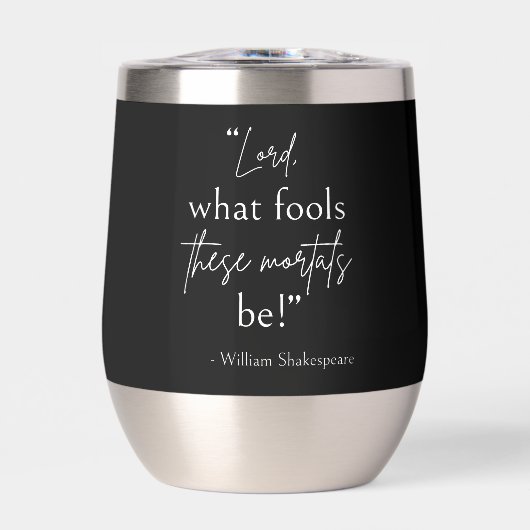 Citation de Shakespeare - Mortels Idiots II (Avant)