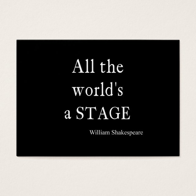 Citation de Shakespeare Toutes les citations du mo (Devant)
