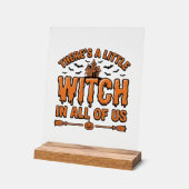 Citation de sorcière d'Halloween Design vectoriel (Angle)