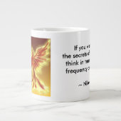 Citation de Tesla sur Jumbo Mug (Devant)