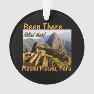 Citation de traînée d'Inca de Machu Picchu - Pé
