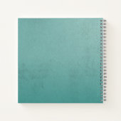 Citation de typographie moderne Carnet Spiral (Dos)