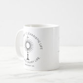 Citation de vie missionnaire Mug (Devant gauche)