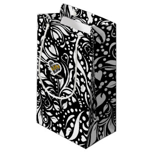 Citation de vie Sacs cadeaux noirs par Adiela Akoo