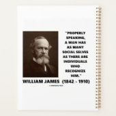 Citation de William James sur les multiples moi so (Dos)