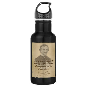 Citation d'Edgar Allan Poe - Bouteille d'eau de be