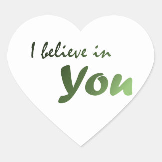 Citation d'encouragement Je crois en vous Sticker