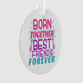 Citation des meilleures amies pour les filles jume (devant)