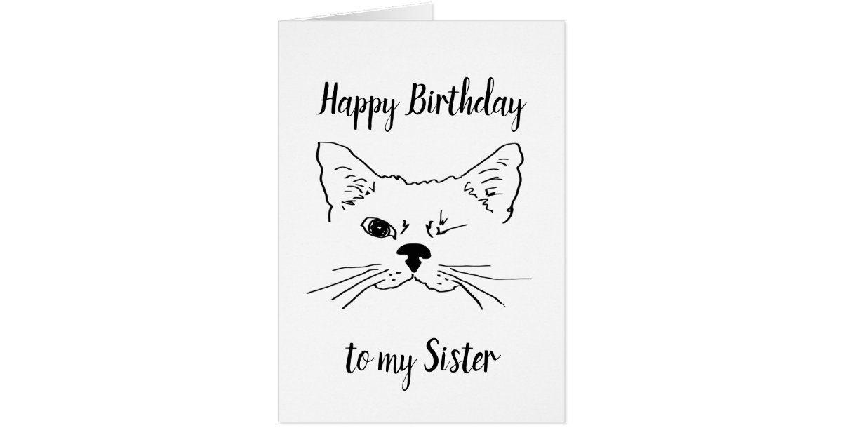 Citation D Humour D Anniversaire De Soeur Clignant Zazzle Be Citation D Humour D Anniversaire De Soeur Clignant Zazzle Be