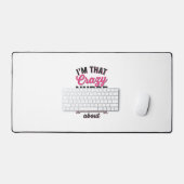 Citation d'infirmière folle gravure vintage concep (Clavier et souris)