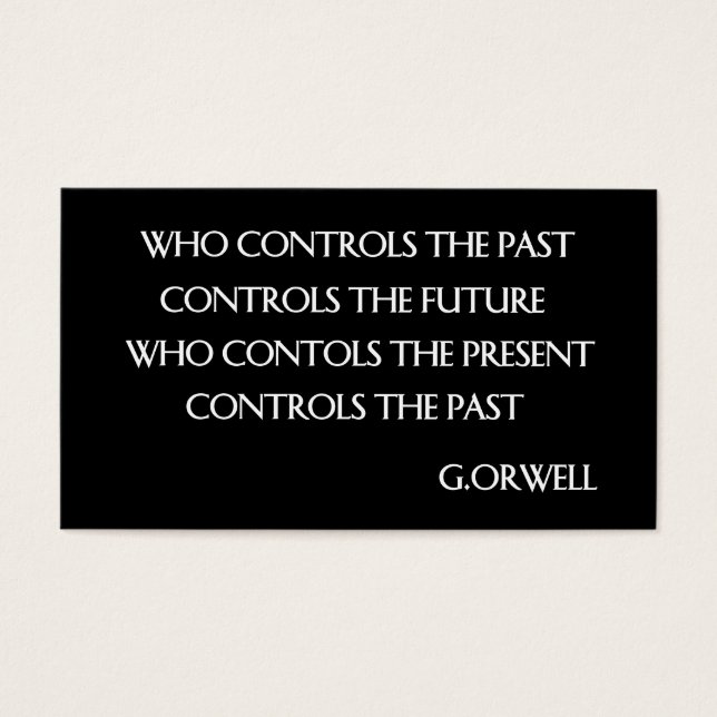 Citation d'Orwell (Devant)