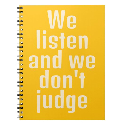 Citation drôle carnet jaune (Devant)