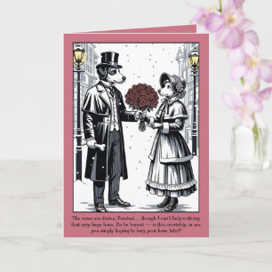 Citation drôle carte personnalisable Saint-Valenti