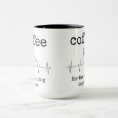 Citation Drôle De Café, Amant, Mug De Café (Centre)