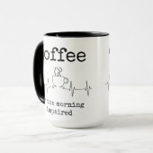 Citation Drôle De Café, Amant, Mug De Café (Devant gauche)