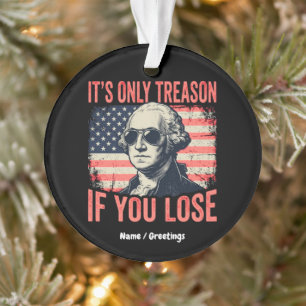 Citation drôle de George Washington sur la trahiso