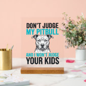 Citation drôle de Pitbull Gravure vintage Design d (Mariage)