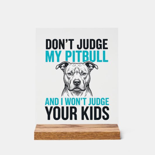 Citation drôle de Pitbull Gravure vintage Design d (Recto)