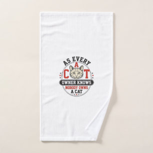 Citation drôle de propriétaire de chat Design de g