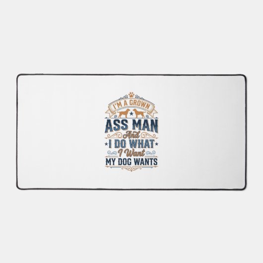 Citation drôle de propriétaire de chien Design vec (Recto)