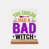 Citation drôle de sorcière méchante Halloween Vect