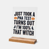 Citation drôle de sorcière pour test de Halloween (Angle)