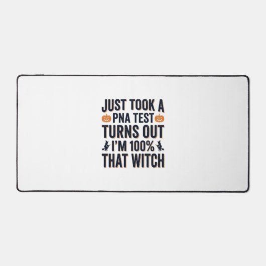 Citation drôle de sorcière pour test de Halloween (Recto)