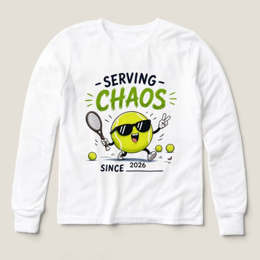 Citation drôle de tennis (Motif recto)