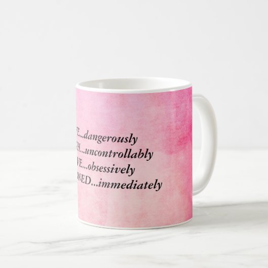 Citation drôle Mug (Devant droit)