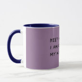 Citation drôle Mug à café pour une ambiance détend (Gauche)