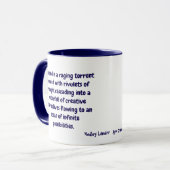 Citation drôle pour My Mind Mug (Devant gauche)
