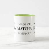 Citation drôle Typographie simple noire Mug Pilate (Centre)