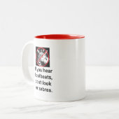 Citation drôle Zebra Mug (Devant gauche)