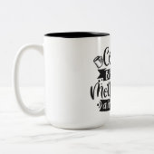 Citation du café et de la maternité Mug (Gauche)