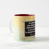 Citation du Dalaï Lama - Tasse de café (Devant gauche)