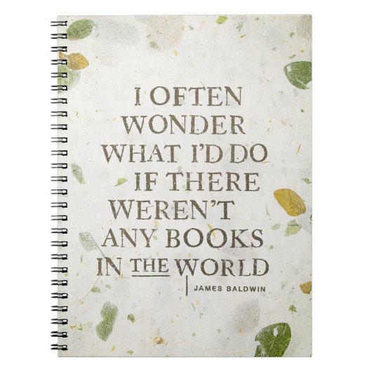 Citation du livre par James Baldwin (Devant)