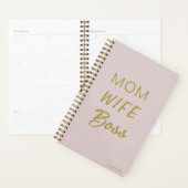Citation du patron de maman femme l Blush Pink & G (Devant avec enveloppe)