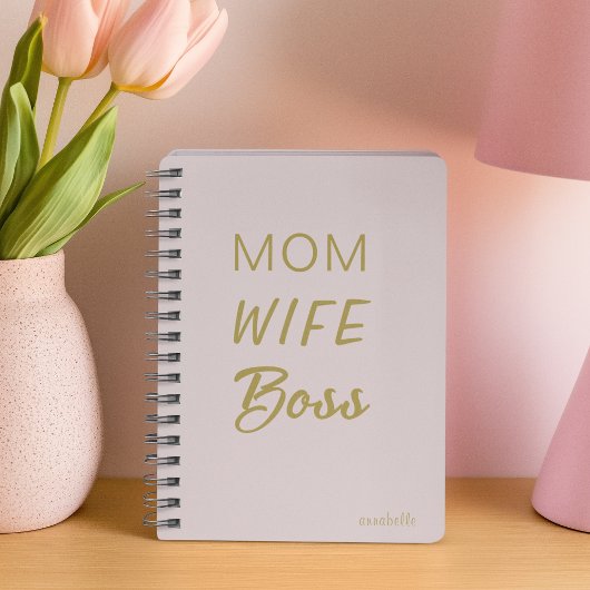 Citation du patron de maman femme l Blush Pink & G