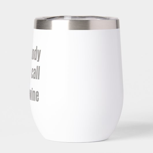 Citation d'urgence pour vin amusant (Arrière)