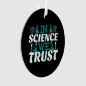 Citation 'En la Science, nous croyons' - Enseignan (devant)