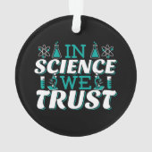 Citation 'En la Science, nous croyons' - Enseignan (dos)