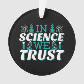 Citation 'En la Science, nous croyons' - Enseignan (devant)