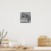 Citation et affiche Zebra (Cuisine)