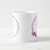 Citation et conception de la tasse florale (Devant)