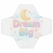 Citation fantaisiste pastel doux sur fond blanc (Plat)