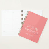 Citation Féminine Écrite en Rose Pêche Douce (Devant avec enveloppe)